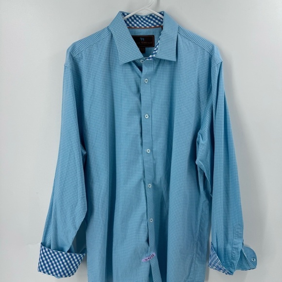 James Tattersall long sleeve Button‎ Down shirt - Picture 2 of 7